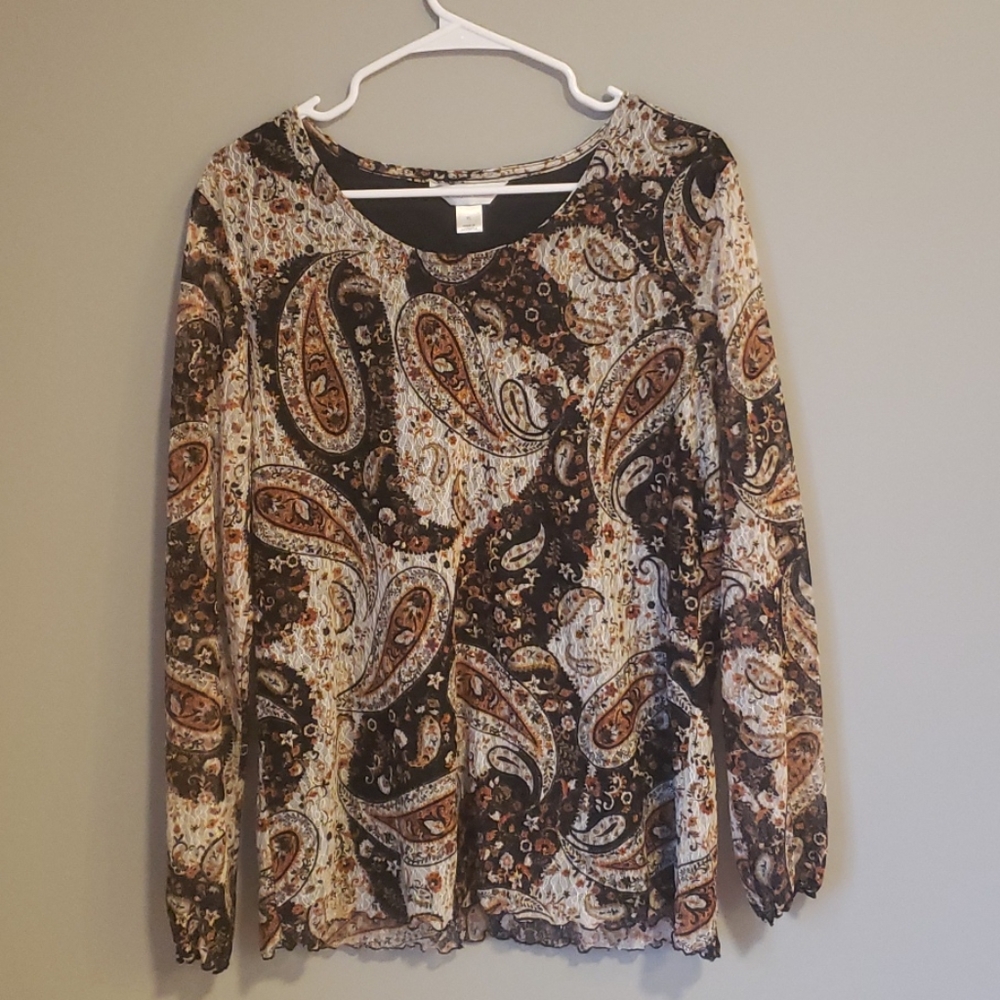 Christopher & Banks sleeved top